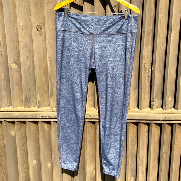 Athleta Pants - ATHLETA Heather Blue Leggings ~ Size XL